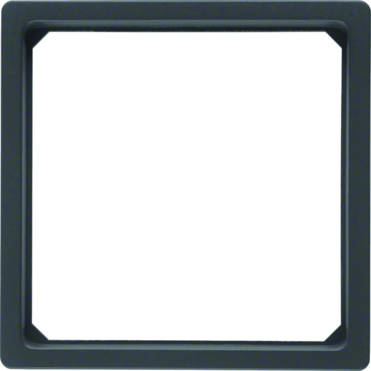 Q.1/Q.3 Pierścień adaptacyjny do płytki czołowej 50x50mm antracytowy 11096076 - obrazek 1