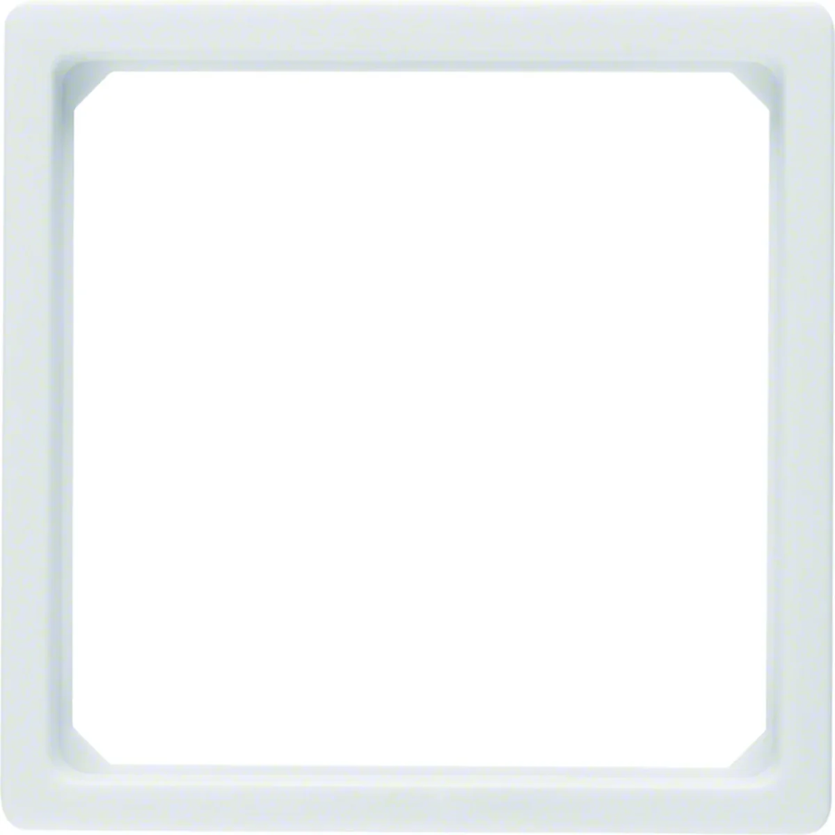 Q.1/Q.3 Pierścień przejściowy do płytki centralnej 50x50mm śnieżnobiały 11096079 - obrazek 1