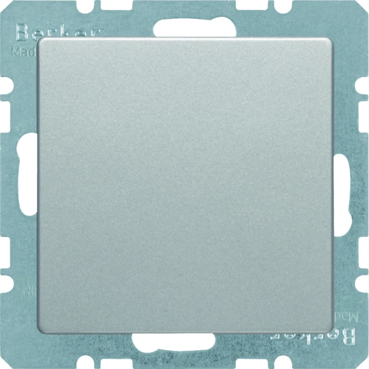 Q.1/Q.3 Zaślepka z płytką czołową, z cokołem i pazurkami aluminium 6710096084
