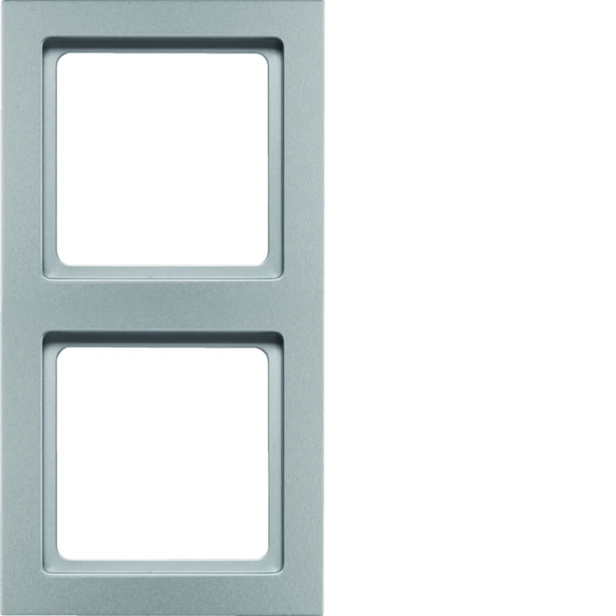 Q.3 Ramka 2-krotna aluminium aksamitna lakierowana 10126094 - obrazek 1