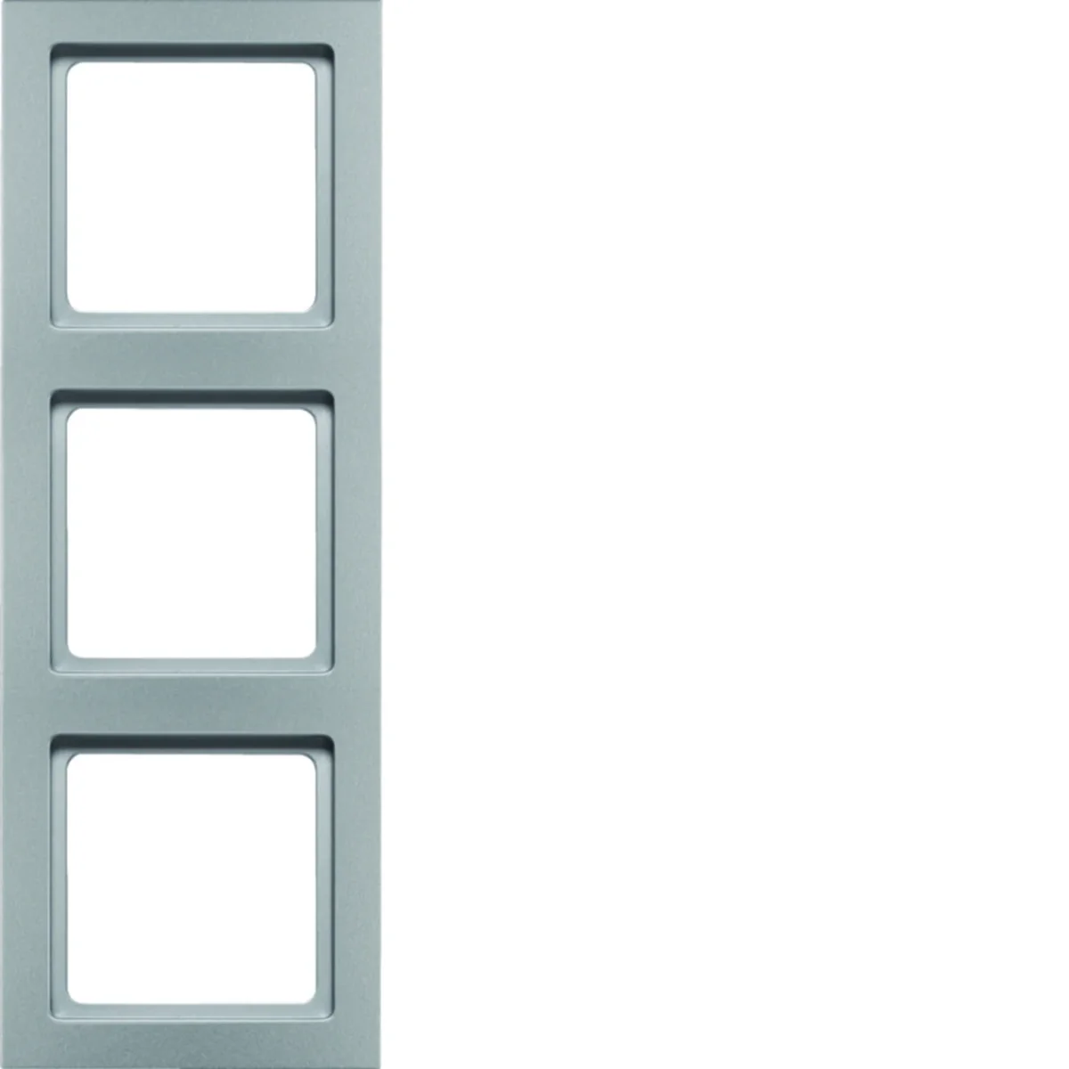 Q.3 Ramka 3-krotna aluminium aksamitna lakierowana 10136094 - obrazek 1