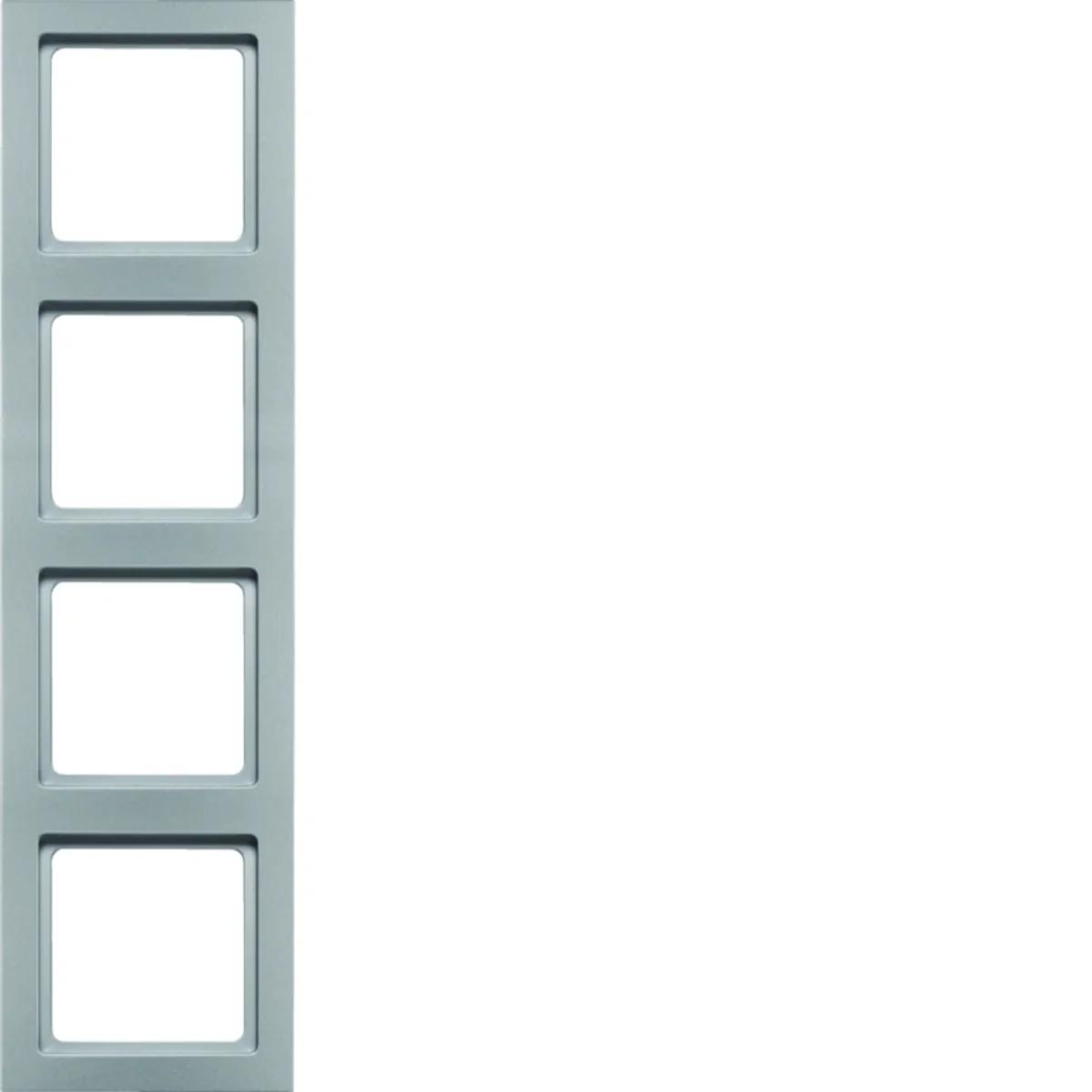 Q.3 Ramka 4-krotna aluminium aksamitna lakierowana 10146094 - obrazek 1