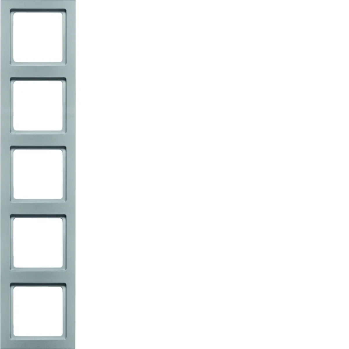 Q.3 Ramka 5-krotna aluminium aksamitna lakierowana 10156094 - obrazek 1