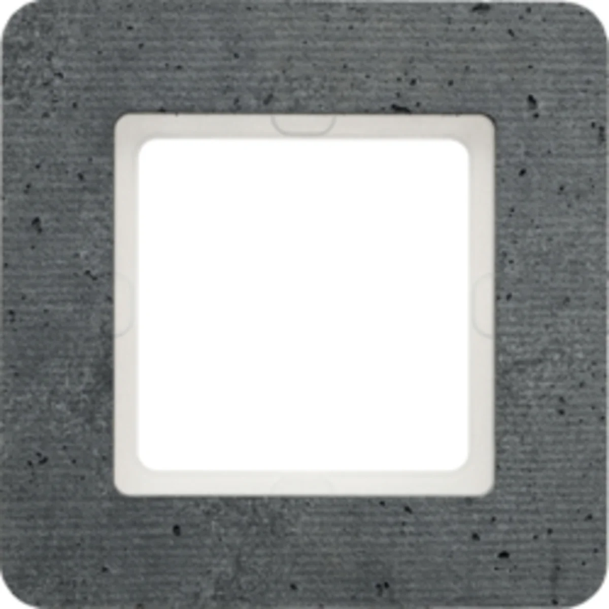 Q.7 Ramka 1-krotna beton 10116020 - obrazek 1
