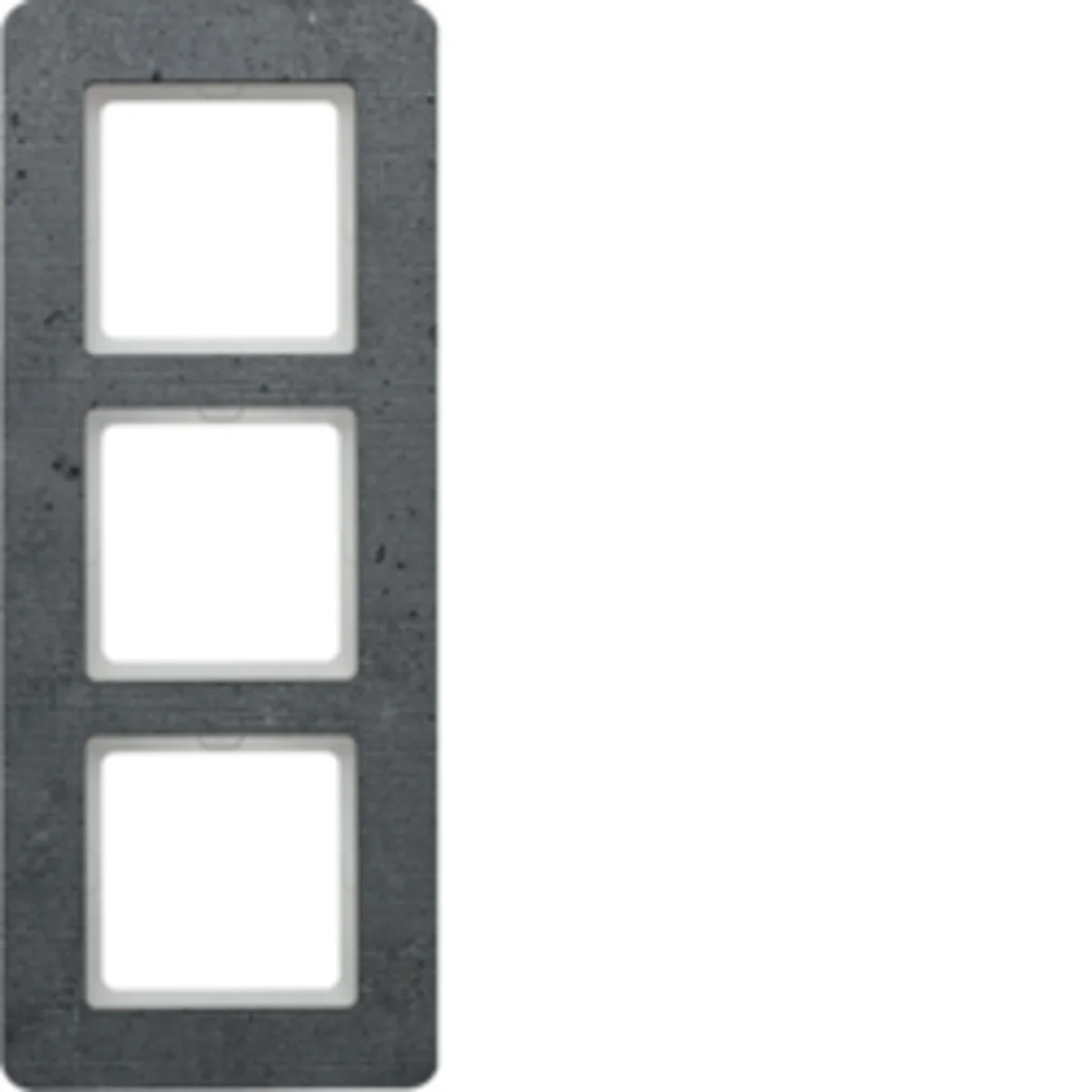Q.7 Ramka 3-krotna beton 10136020 - obrazek 1