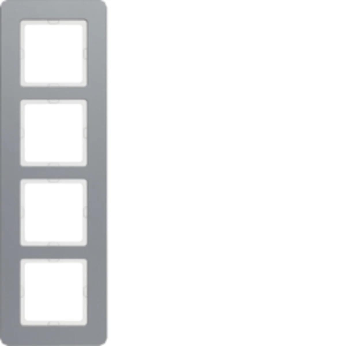 Q.7 Ramka 4-krotna aluminium 10146074 - obrazek 1