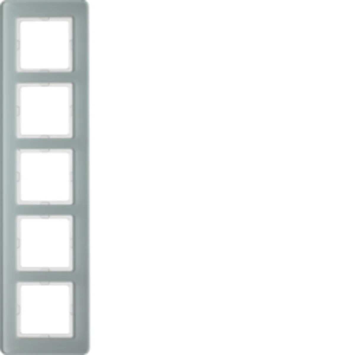 Q.7 Ramka 5-krotna szkło biała 10156079 - obrazek 1