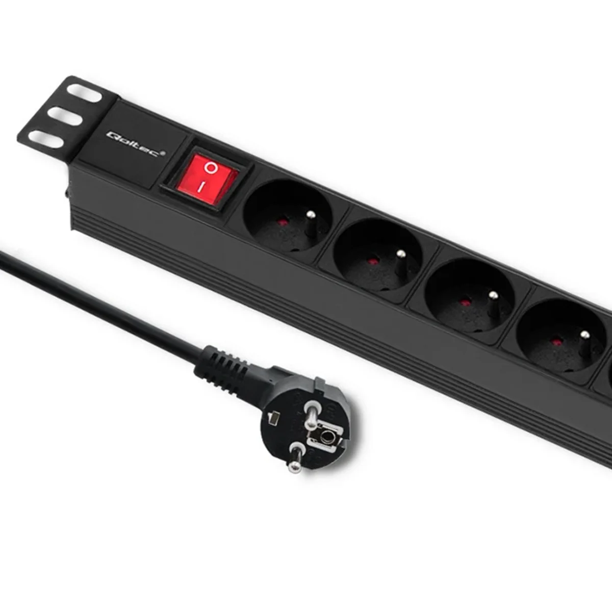 Qoltec Listwa zasilająca PDU do RACK 19
