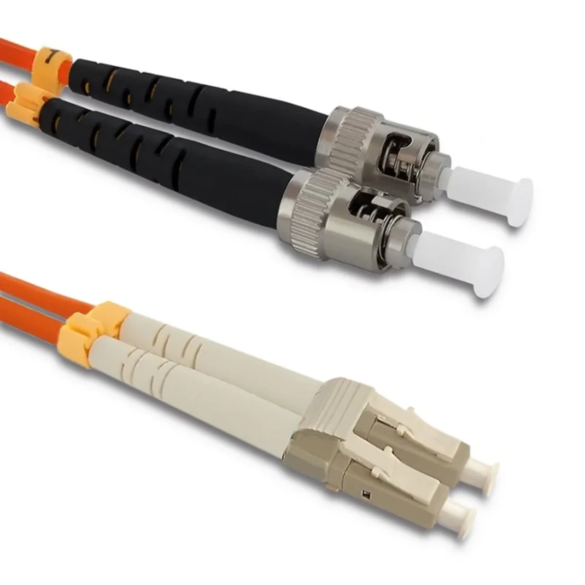 Qoltec Patchcord światłowodowy LC/UPC - ST/UPC | Multimode | 50/125 | OM2 | Duplex | 3m 54073 - obrazek 1