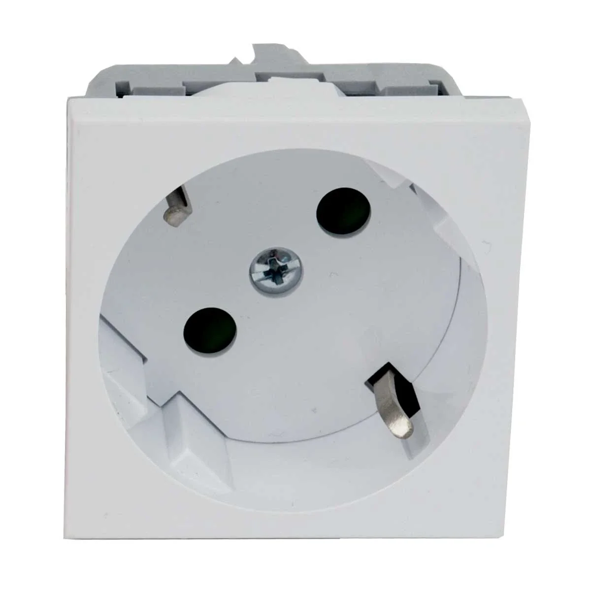 QS 45X45C HB - SCHUKO,PRZESŁONA,BIAŁE (1/10 szt.) QS 45X45 C_HB - obrazek 1