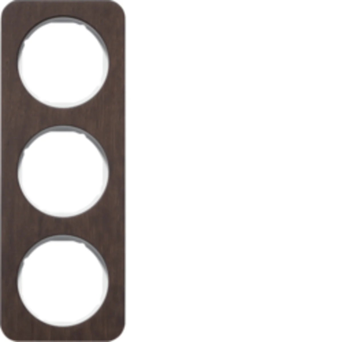 R.1 Ramka 3-krotna dąb/biały 10132359 - obrazek 1