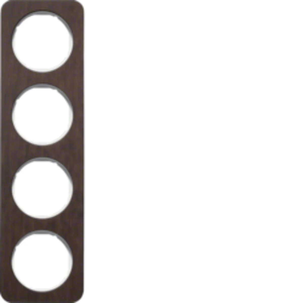 R.1 Ramka 4-krotna dąb/biały 10142359 - obrazek 1