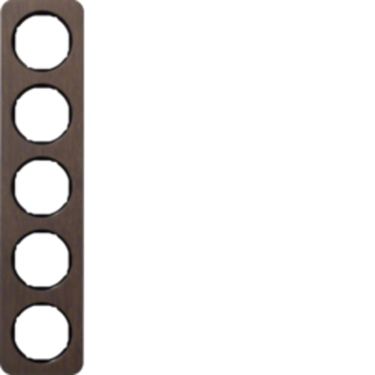 R.1 Ramka 5-krotna dąb/czarny 10152354 - obrazek 1