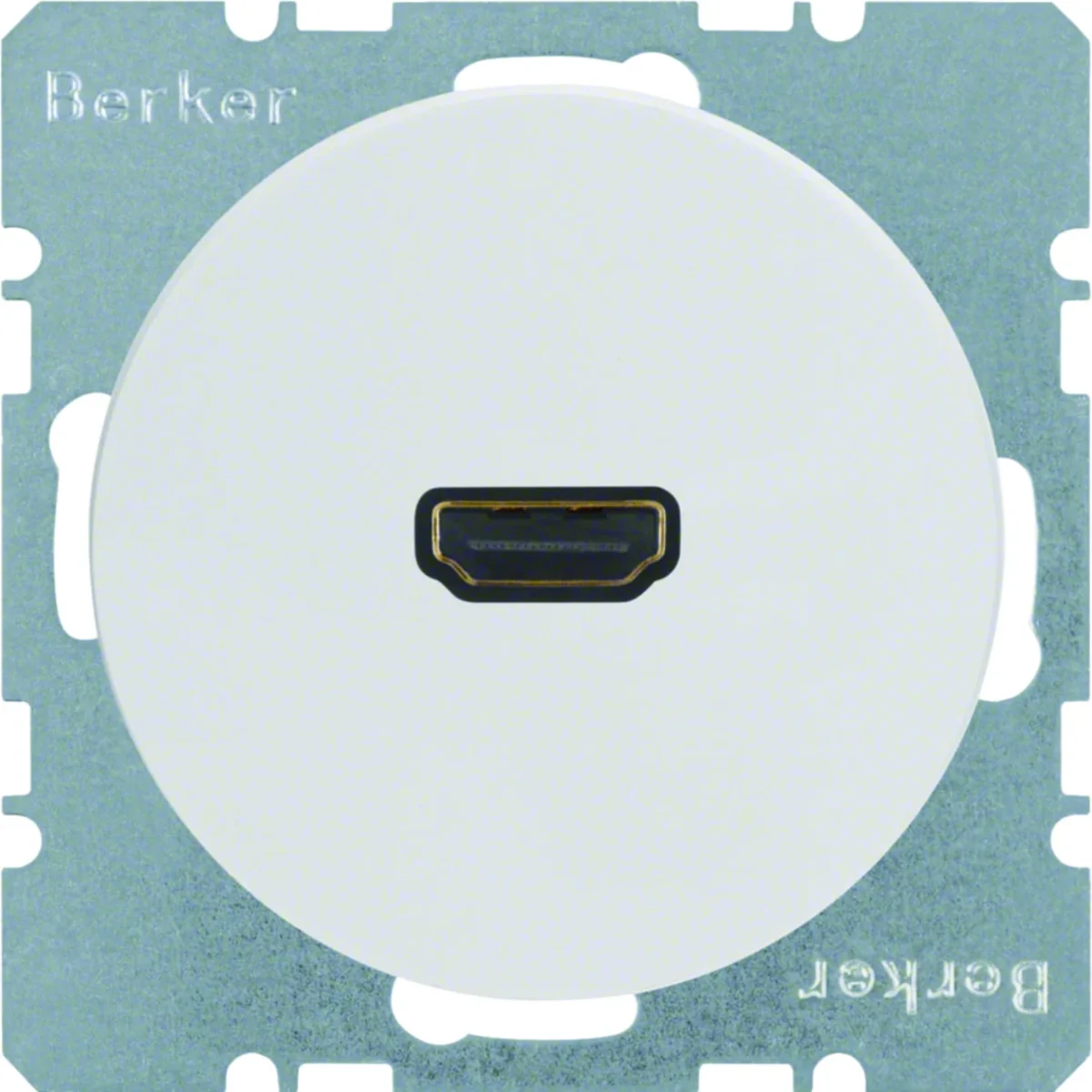 R.1/R.3 Gniazdo HDMI białe połysk 3315422089 - obrazek 1
