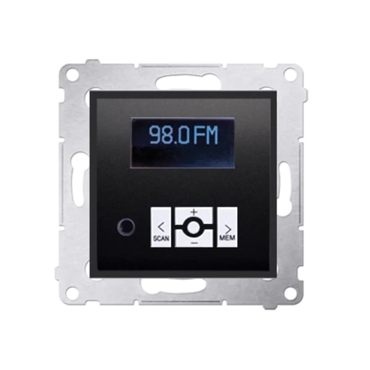 Radio cyfrowe z wyświetlaczem (moduł) antracyt (metalik) D75252.01/48