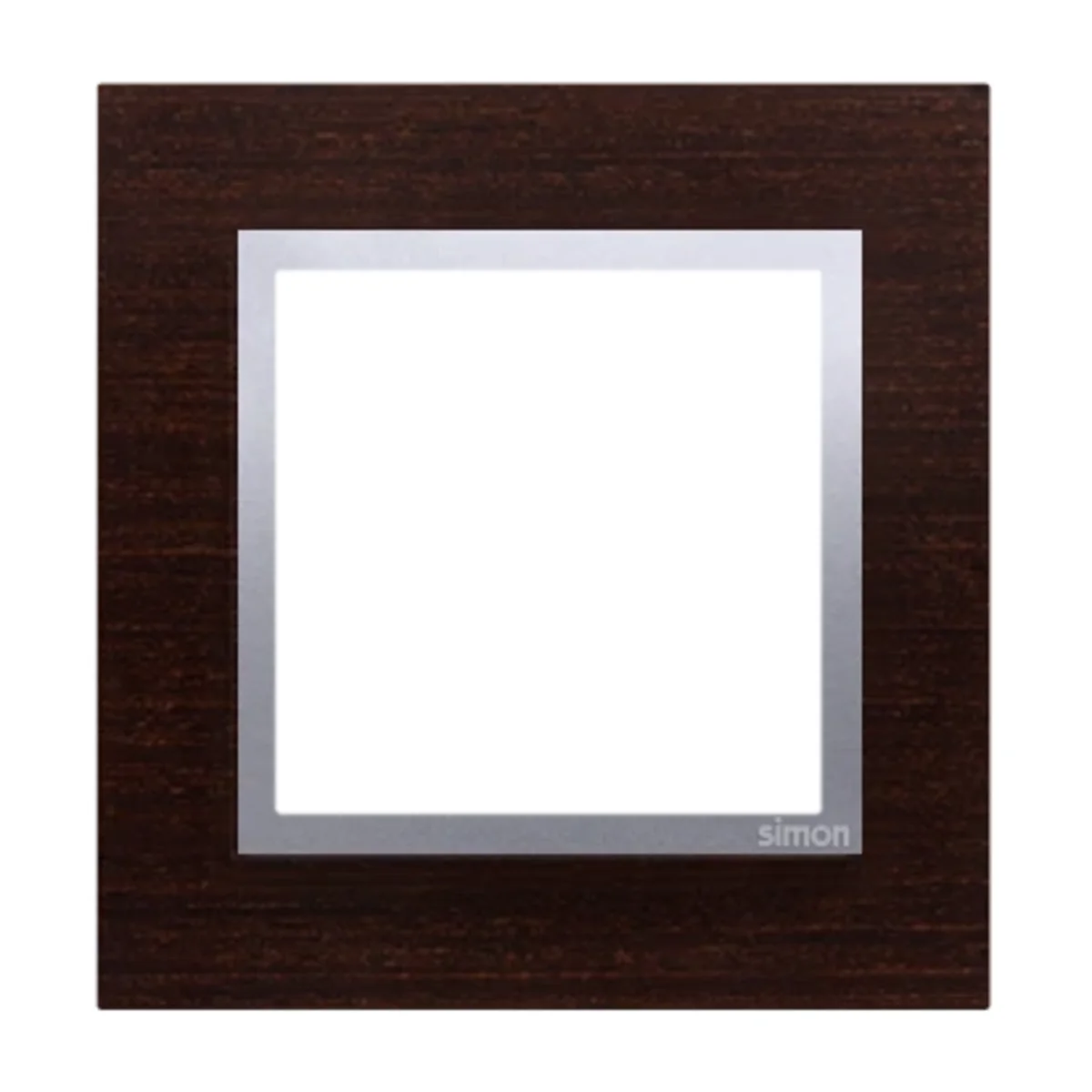 Ramka 1-krotna Nature-Drewno SREBRNE WENGE IP20/IP44 DRN1/84 - obrazek 1