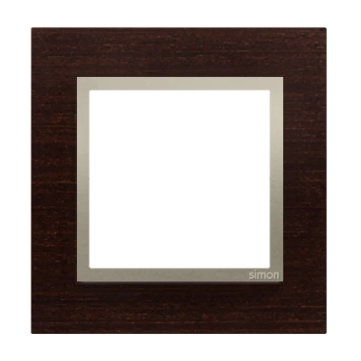 Ramka 1-krotna Nature-Drewno ZŁOTE WENGE IP20/IP44 DRN1/85 - obrazek 1