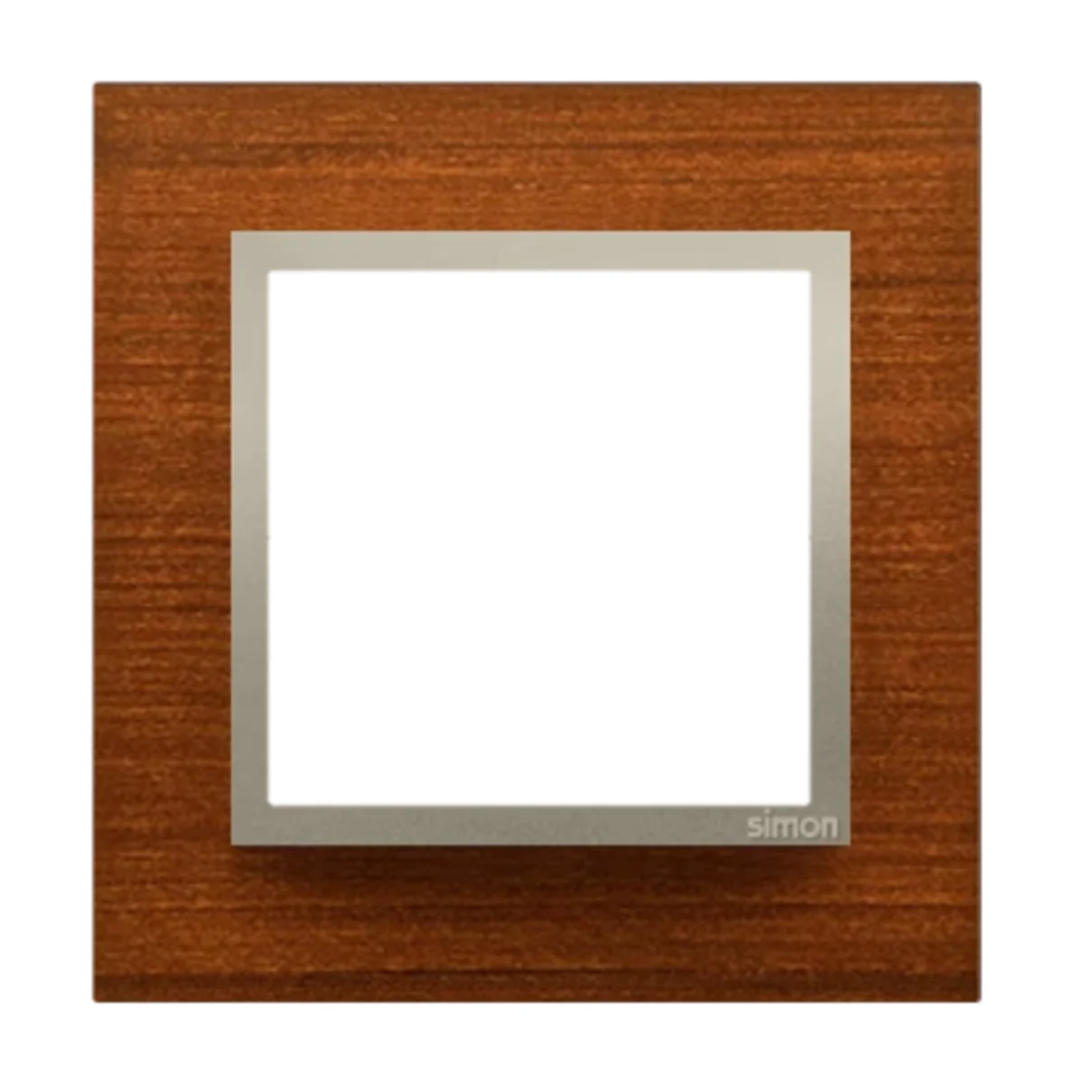 Ramka 1-krotna Nature-Drewno ZŁOTY ORZECH IP20/IP44 DRN1/86 - obrazek 1