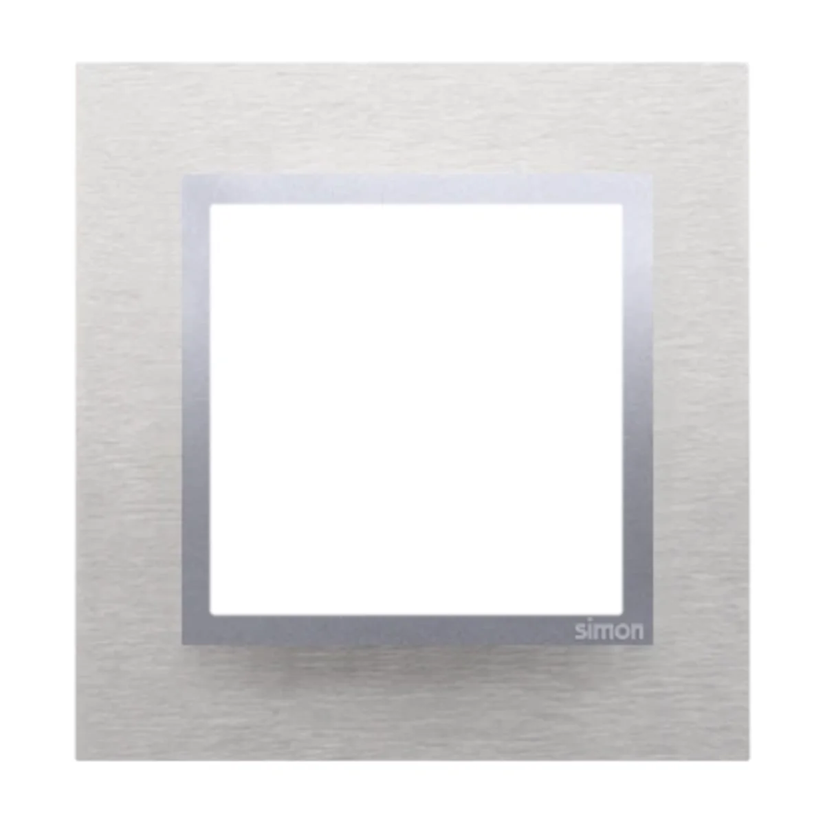 Ramka 1-krotna Nature-Metal INOX KLASYCZNY IP20/IP44 DRN1/77 - obrazek 1
