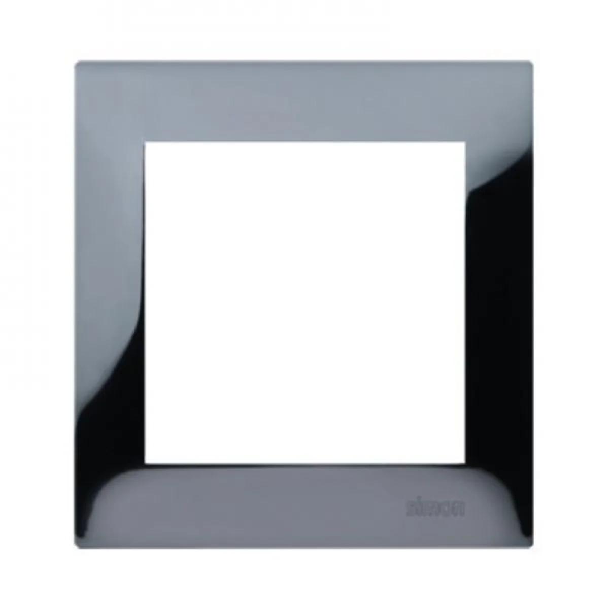 Ramka 1-krotna uniwersalna IP20 / IP44 ciemna stal DR1/67 - obrazek 1