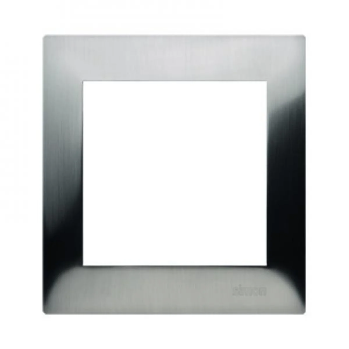 Ramka 1-krotna uniwersalna IP20 / IP44 inox DR1/61 - obrazek 1
