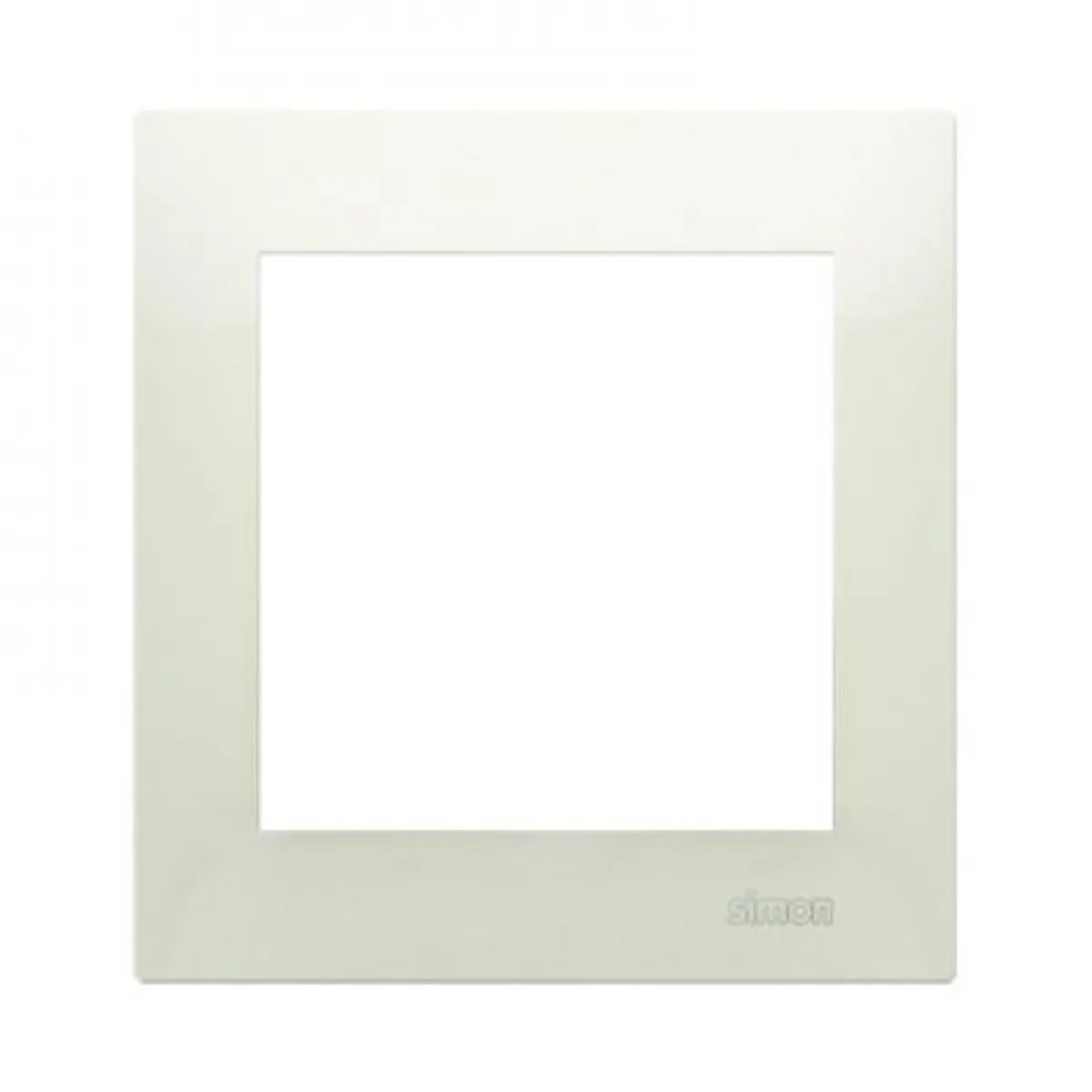 Ramka 1-krotna uniwersalna IP20 / IP44 krem DR1/41 - obrazek 1