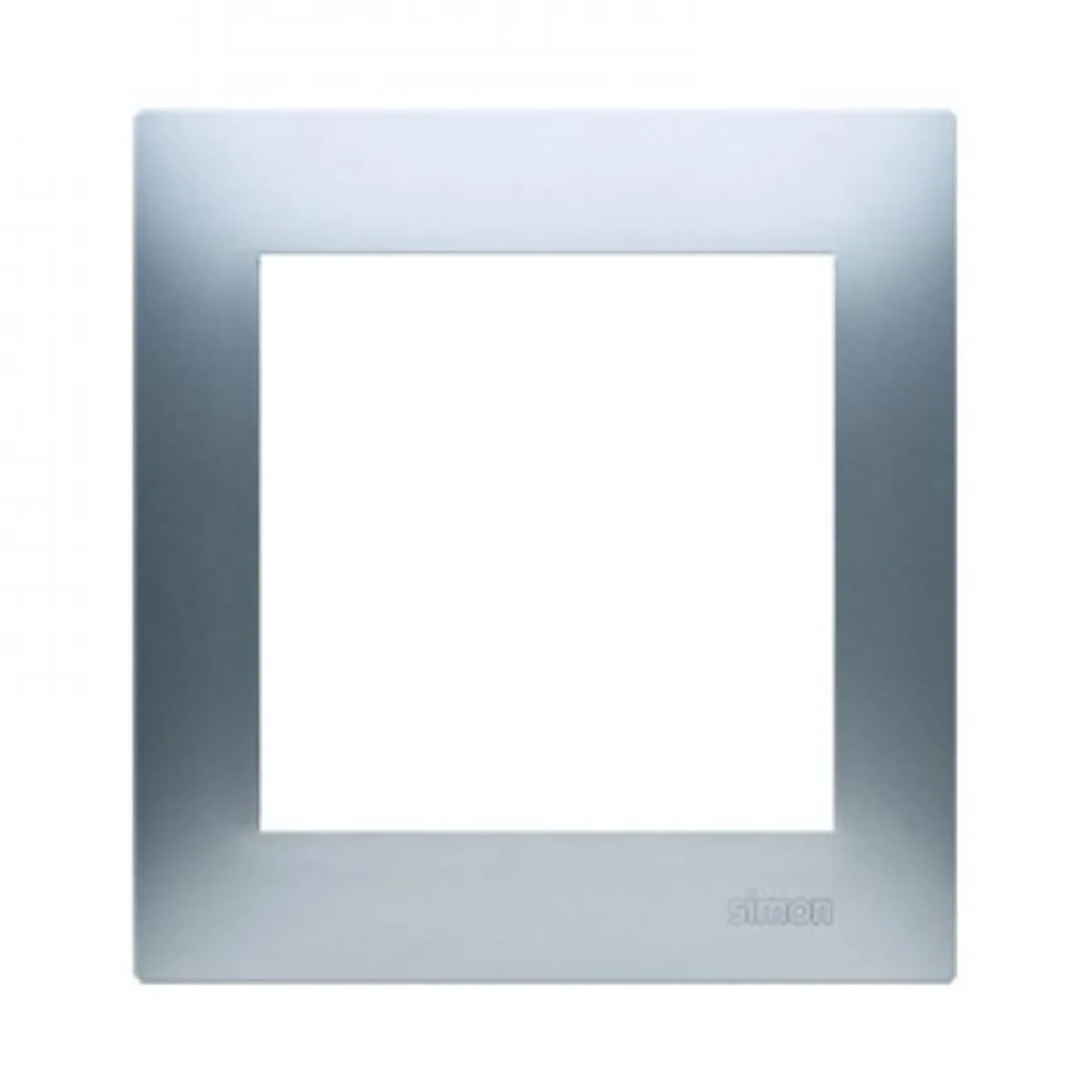 Ramka 1-krotna uniwersalna IP20 / IP44 srebrny (metalik) DR1/43 - obrazek 1