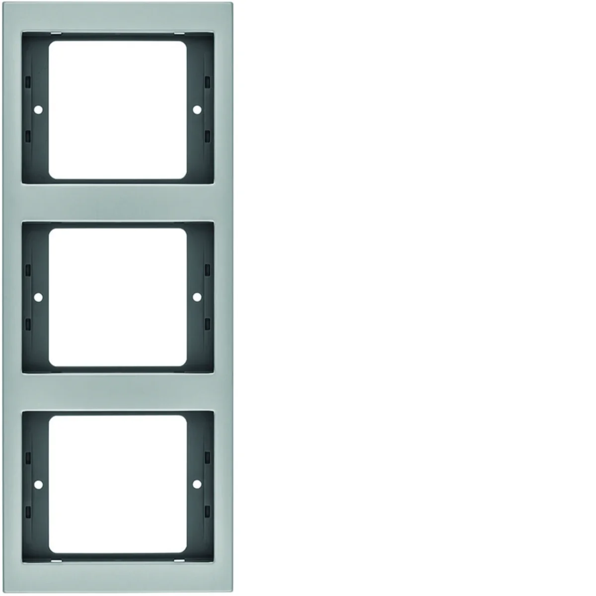 Ramka 3-krotna pionowa Berker K.5 alu 13337003 - obrazek 1