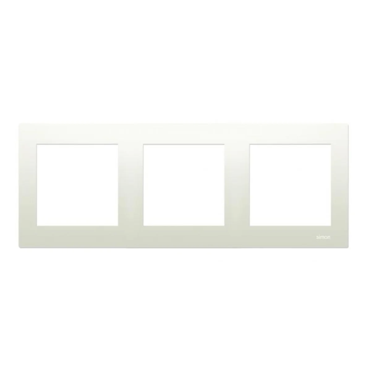 Ramka 3-krotna uniwersalna IP20 / IP44, krem DR3/41 - obrazek 1