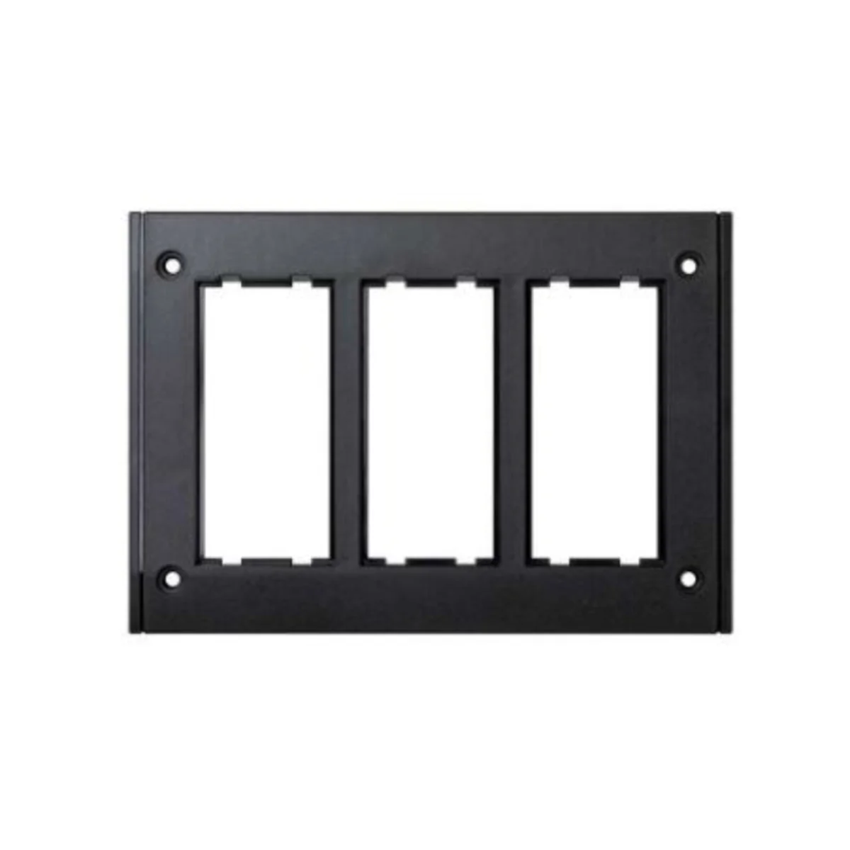 Ramka 3-modułowa do puszki SBM350, 6x K45, szary grafit SBM302/14 - obrazek 1
