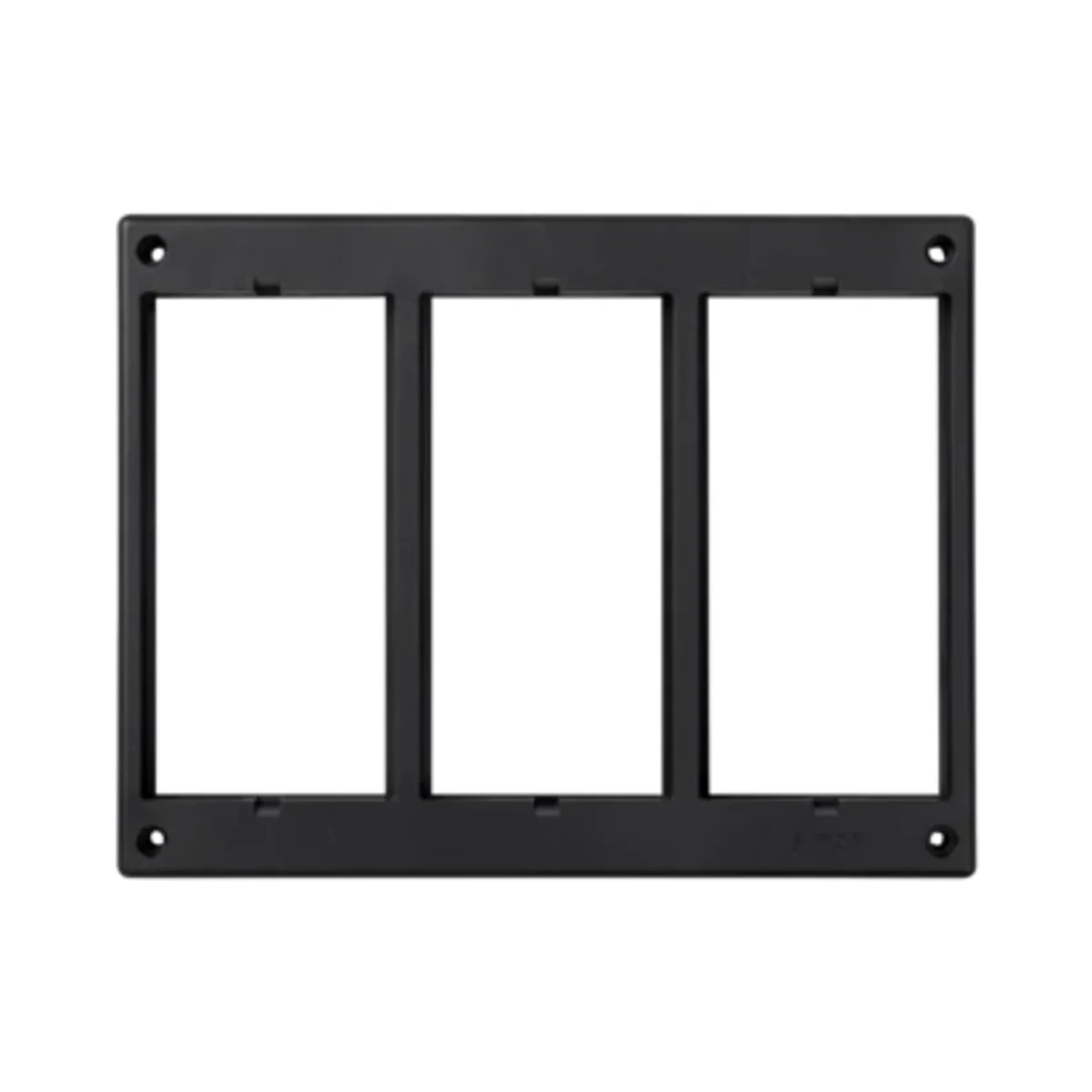 Ramka 3-modułowa S500 element zapasowy szary grafit 52051803-038 - obrazek 1