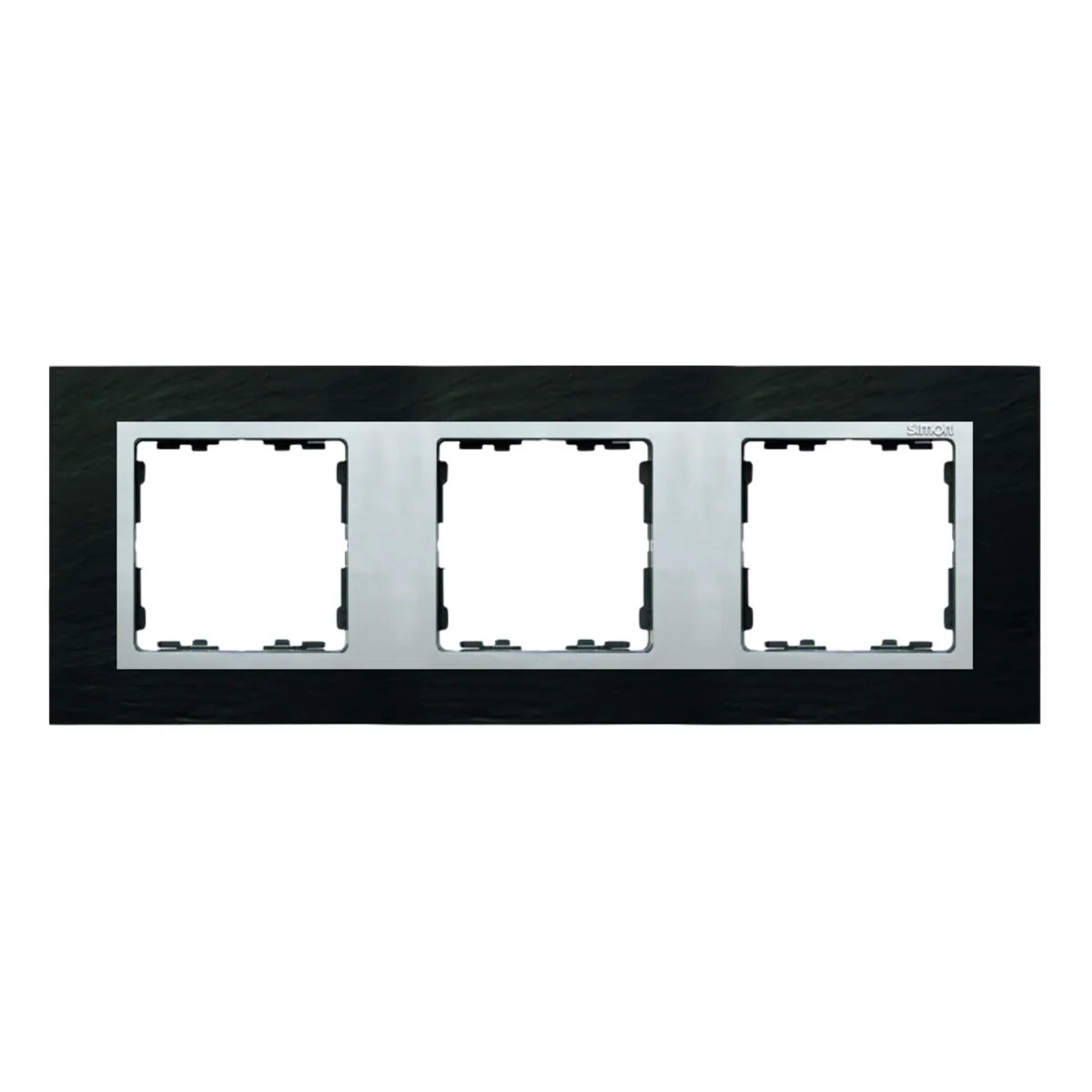 Ramka 3x łupek / ramka pośrednia aluminum mat 82937-63 - obrazek 1