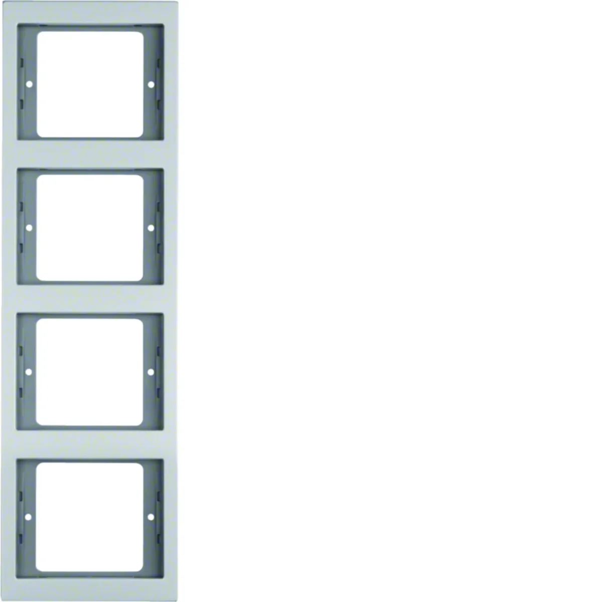Ramka 4-krotna pionowa Berker K.5 alu 13437003 - obrazek 1