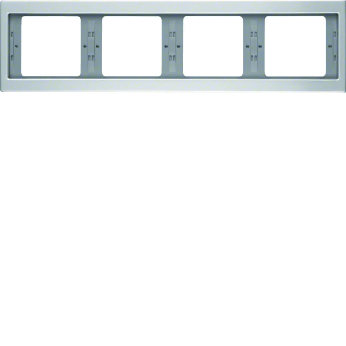 Ramka 4-krotna pozioma Berker K.5 alu 13837003 - obrazek 1