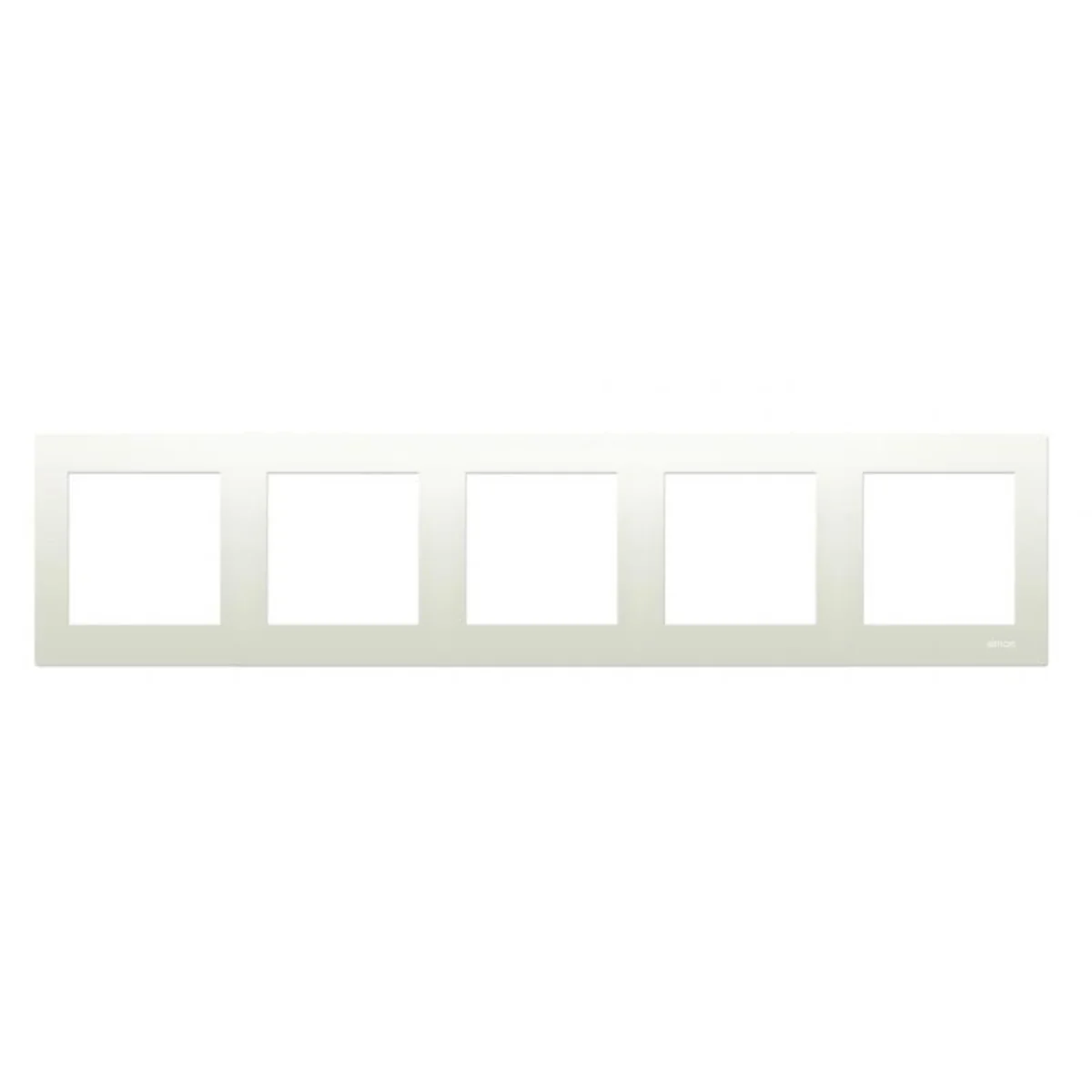 Ramka 5-krotna uniwersalna IP20 / IP44 krem DR5/41 - obrazek 1