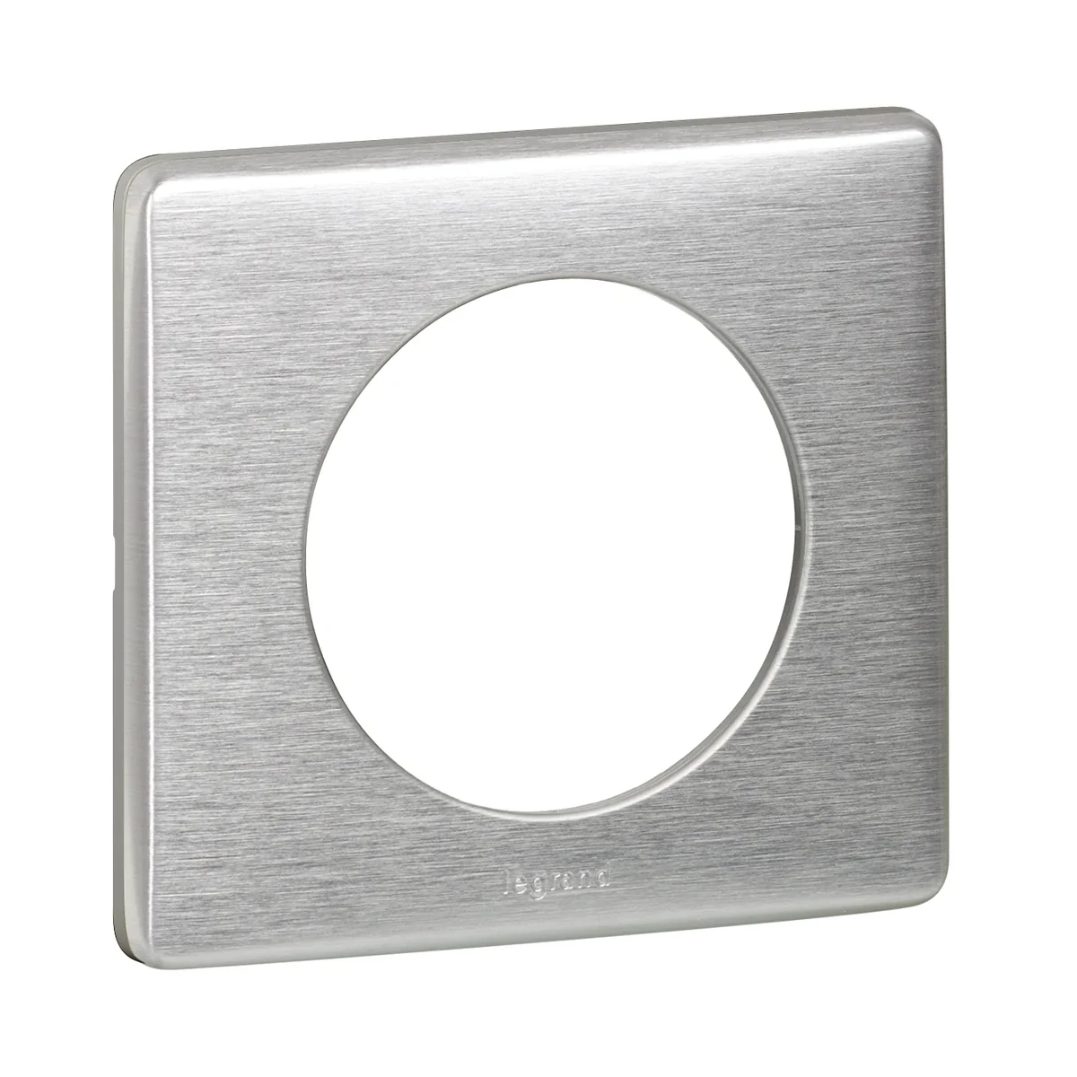 Ramka jednomodułowa kolor aluminiowy 068921 - obrazek 1