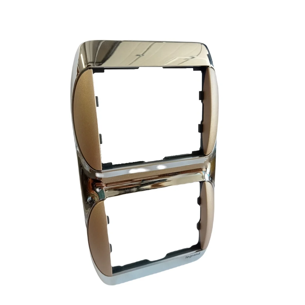 Ramka metaliczna chromowa, piasekowa 2M pionowa 777608 - obrazek 1