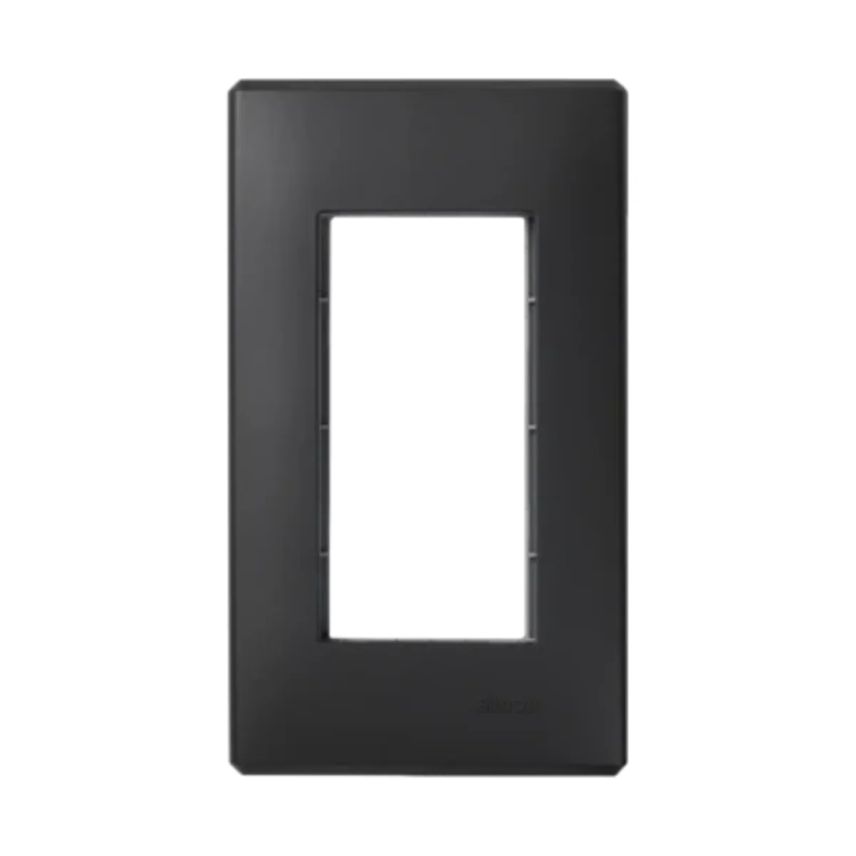 Ramka obudowy S500 1-modułowa 2x K45 szary grafit 51010101-038 - obrazek 1