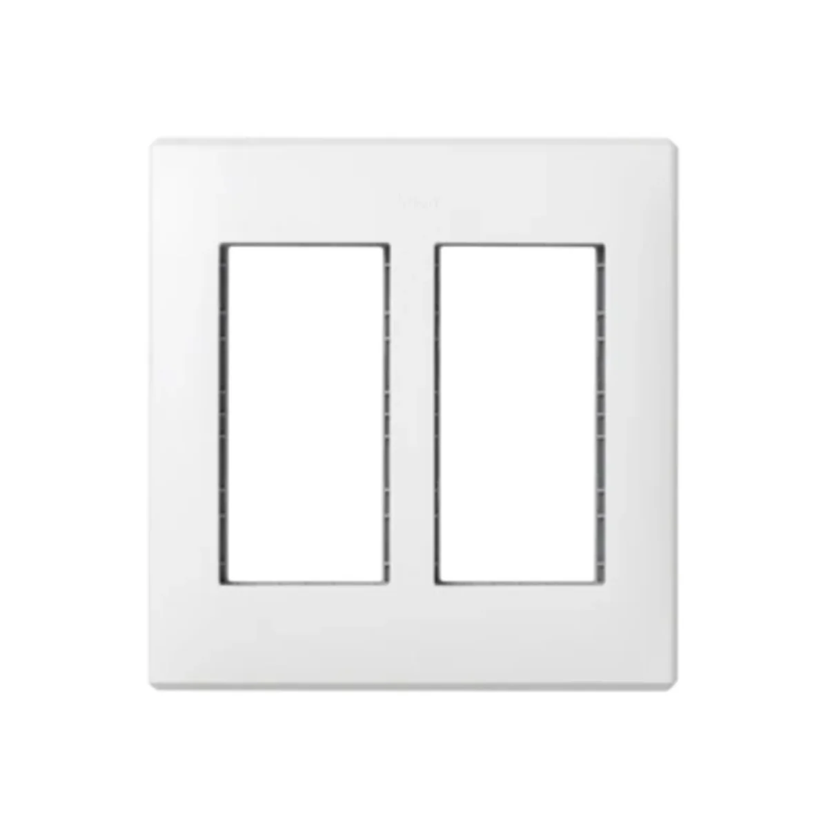 Ramka obudowy S500 2-modułowa 4x K45 czysta biel 51010102-030 - obrazek 1