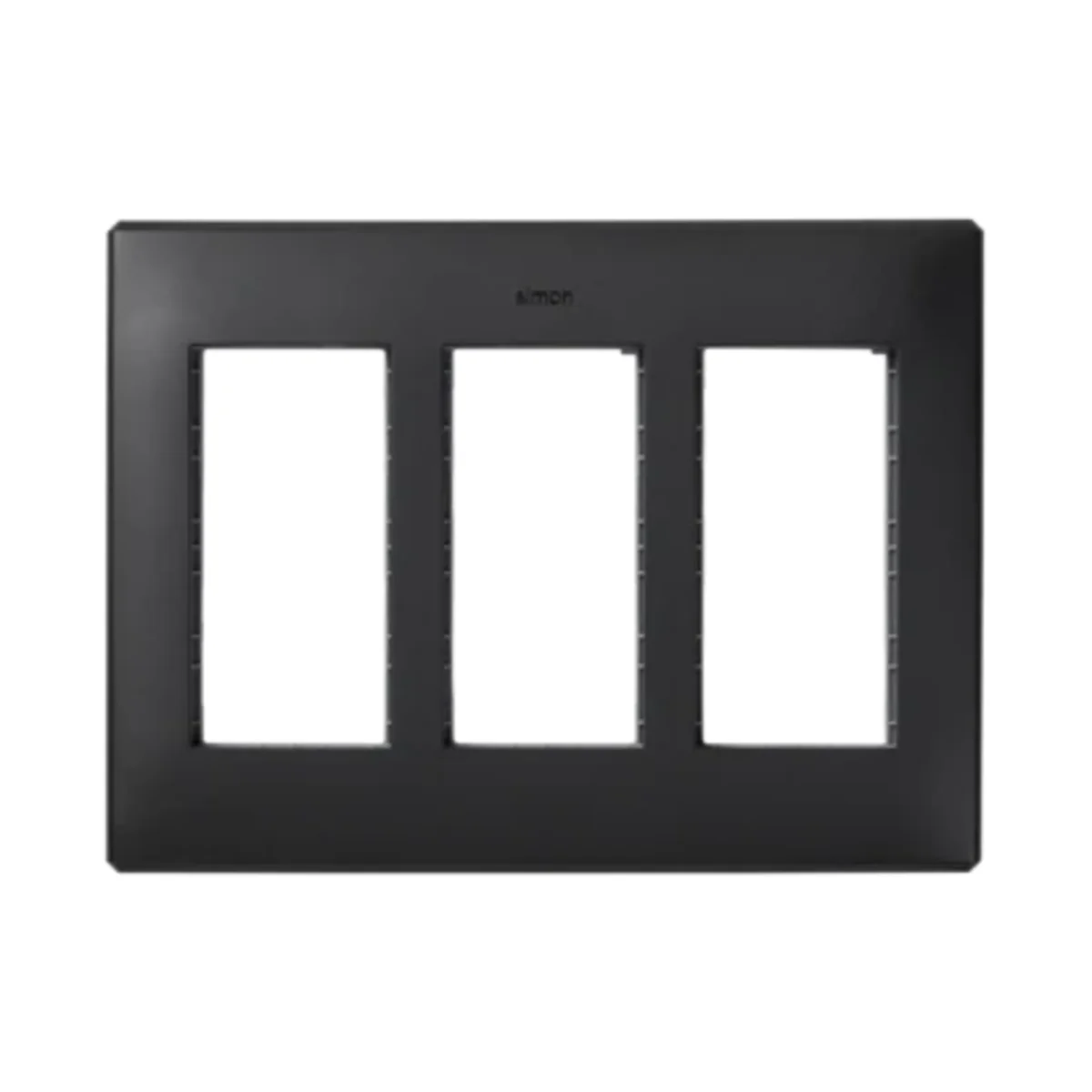 Ramka obudowy S500 3-modułowa 6x K45 szary grafit 51010103-038 - obrazek 1