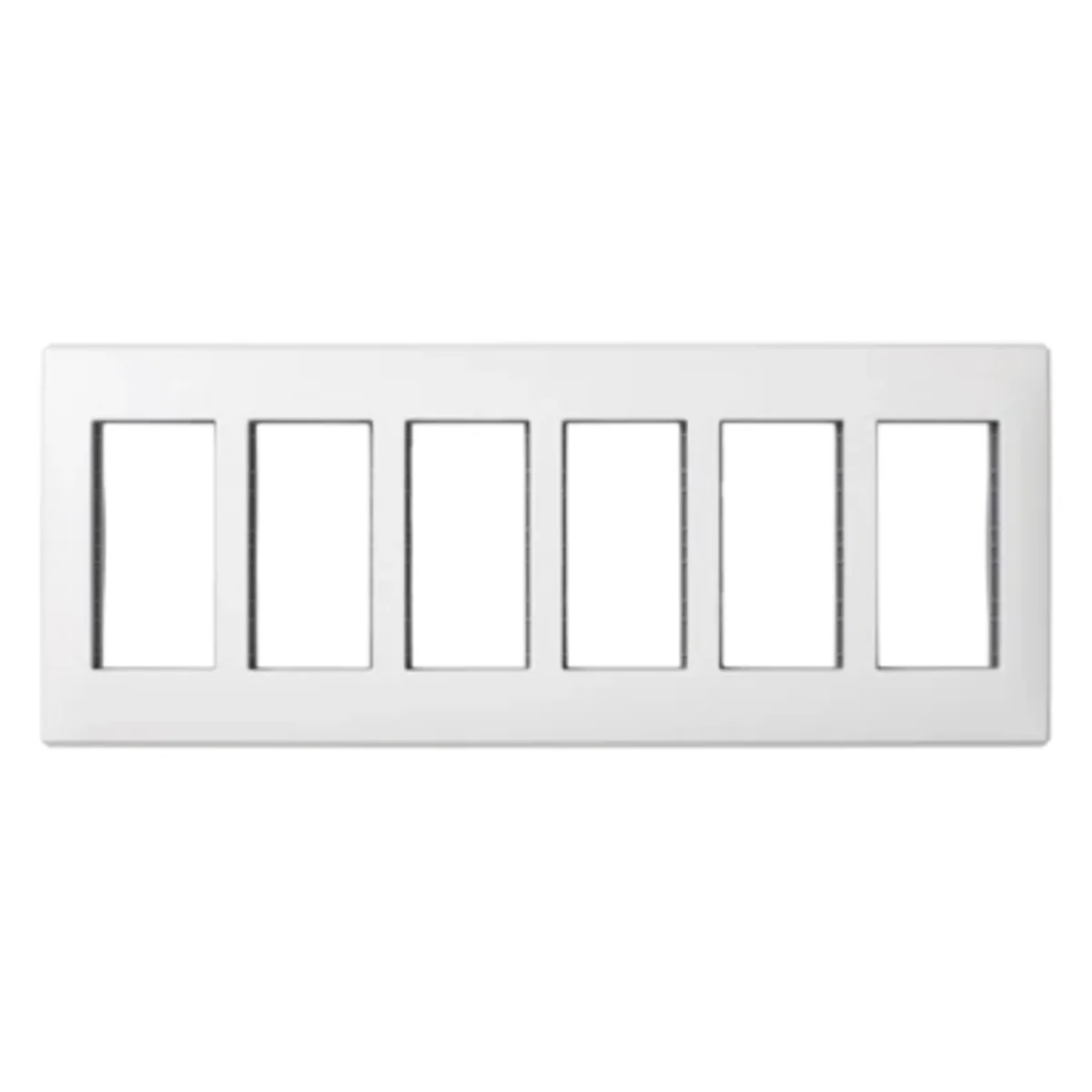 Ramka obudowy S500 6-modułowa 12x K45 czysta biel 51010106-030 - obrazek 1