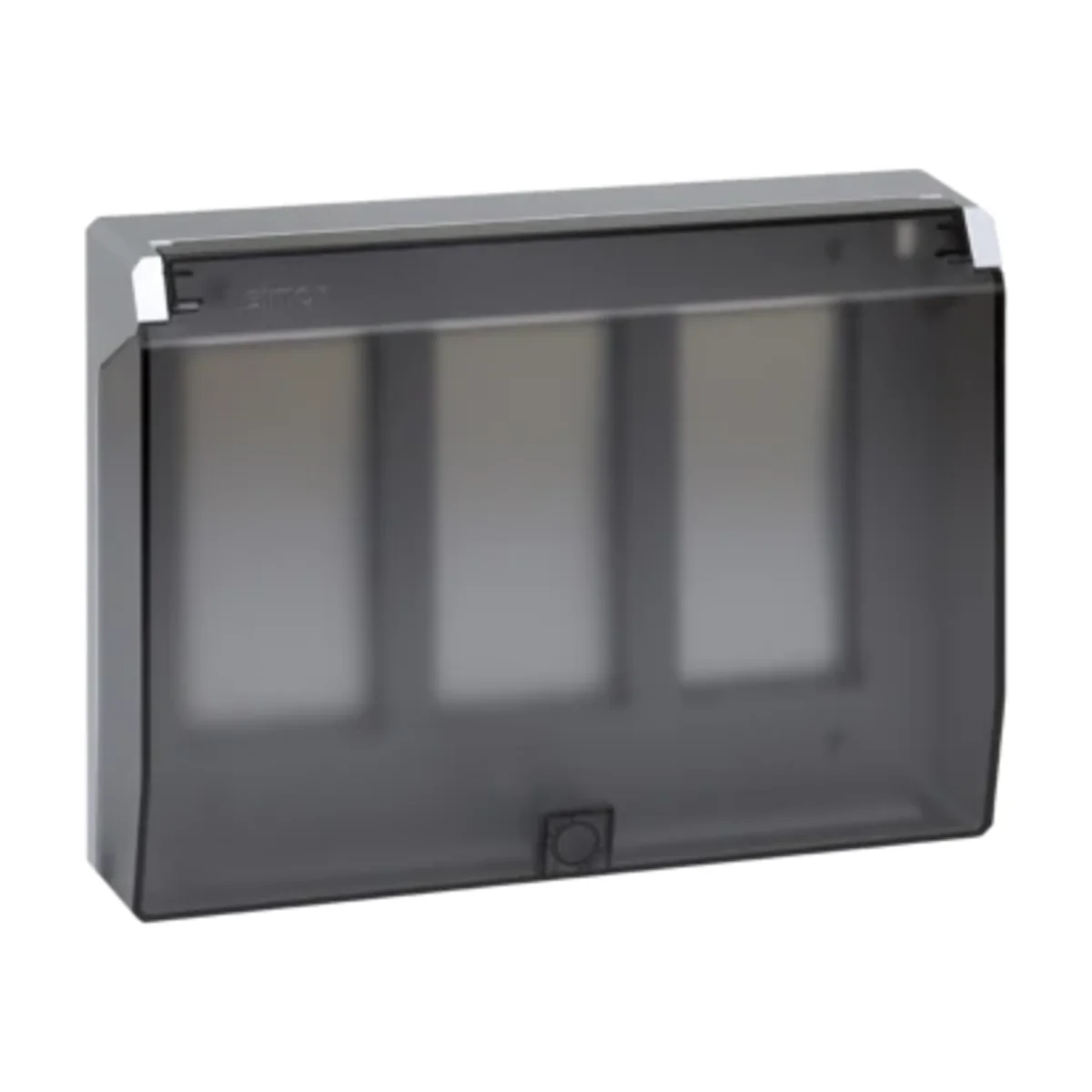Ramka obudowy S500 z pokrywą 3-modułowa 6x K45 aluminium 51040103-033 - obrazek 1
