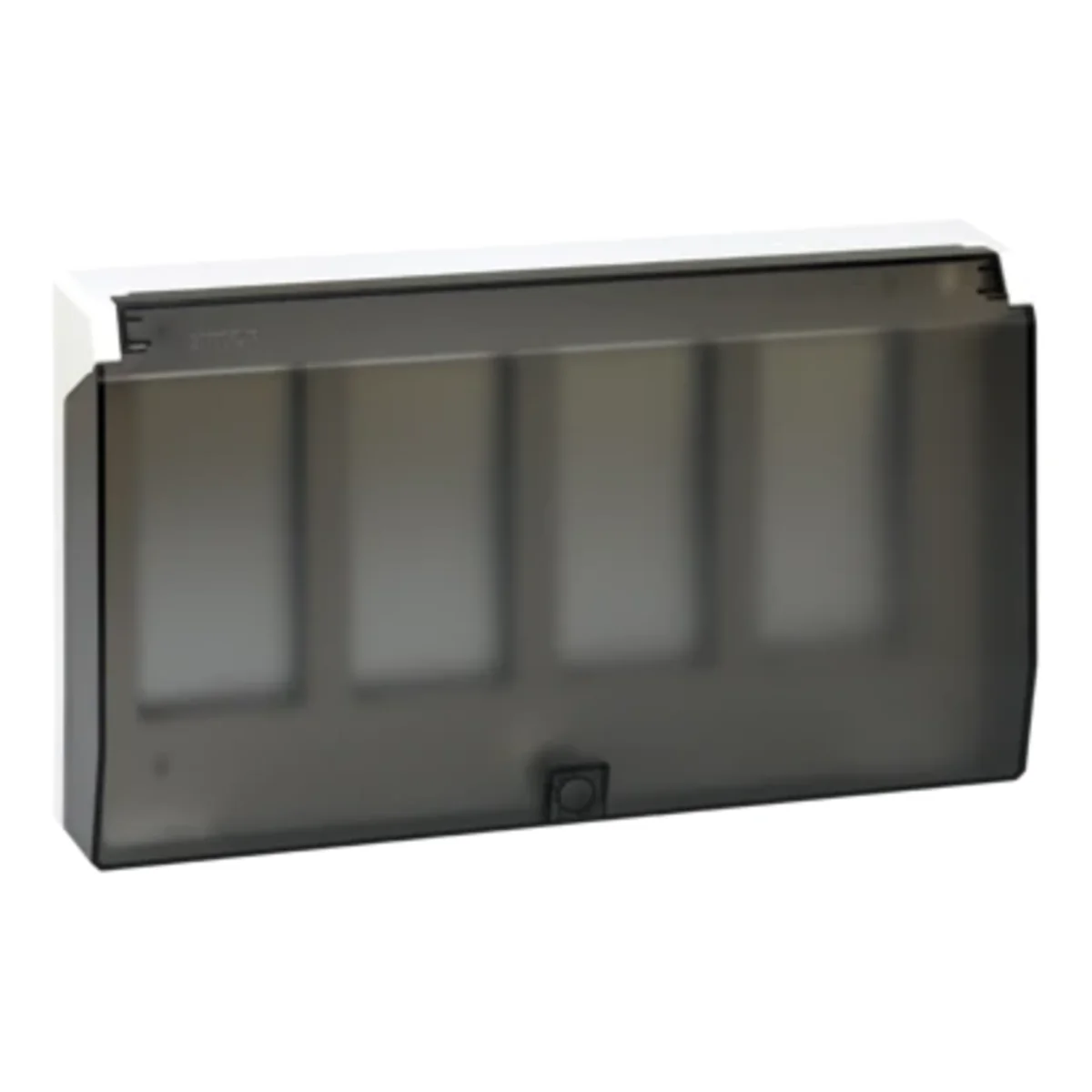 Ramka obudowy S500 z pokrywą 4-krotna 8x K45 czysta biel 51040104-030 - obrazek 1