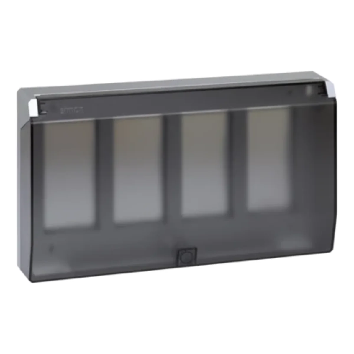Ramka obudowy S500 z pokrywą 4-modułowa 8x K45 aluminium 51040104-033 - obrazek 1