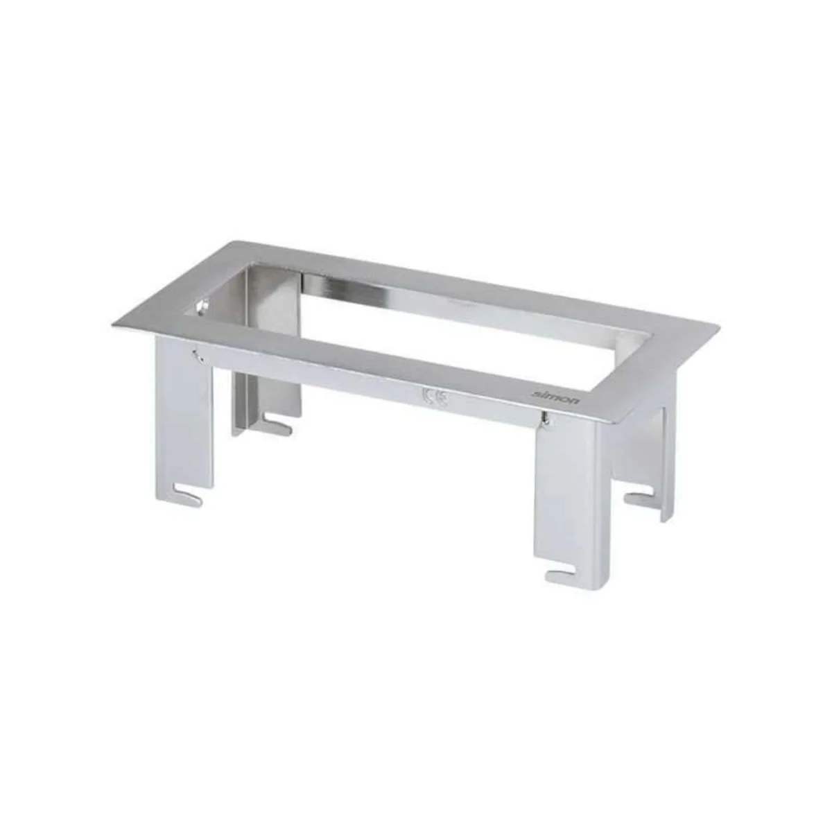 Ramka OFIBLOK LINE 2×K45 chrom KSF132/8 - obrazek 1