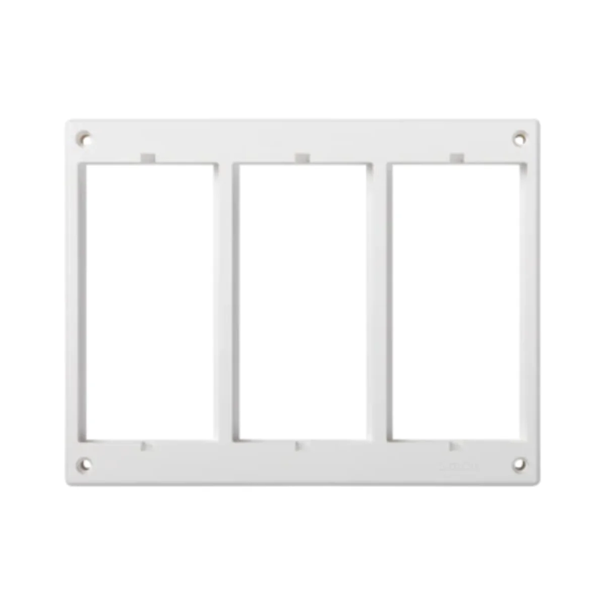 Ramka osprzętowa S500 3-modułowa element zapasowy czysta biel 52051803-030 - obrazek 1