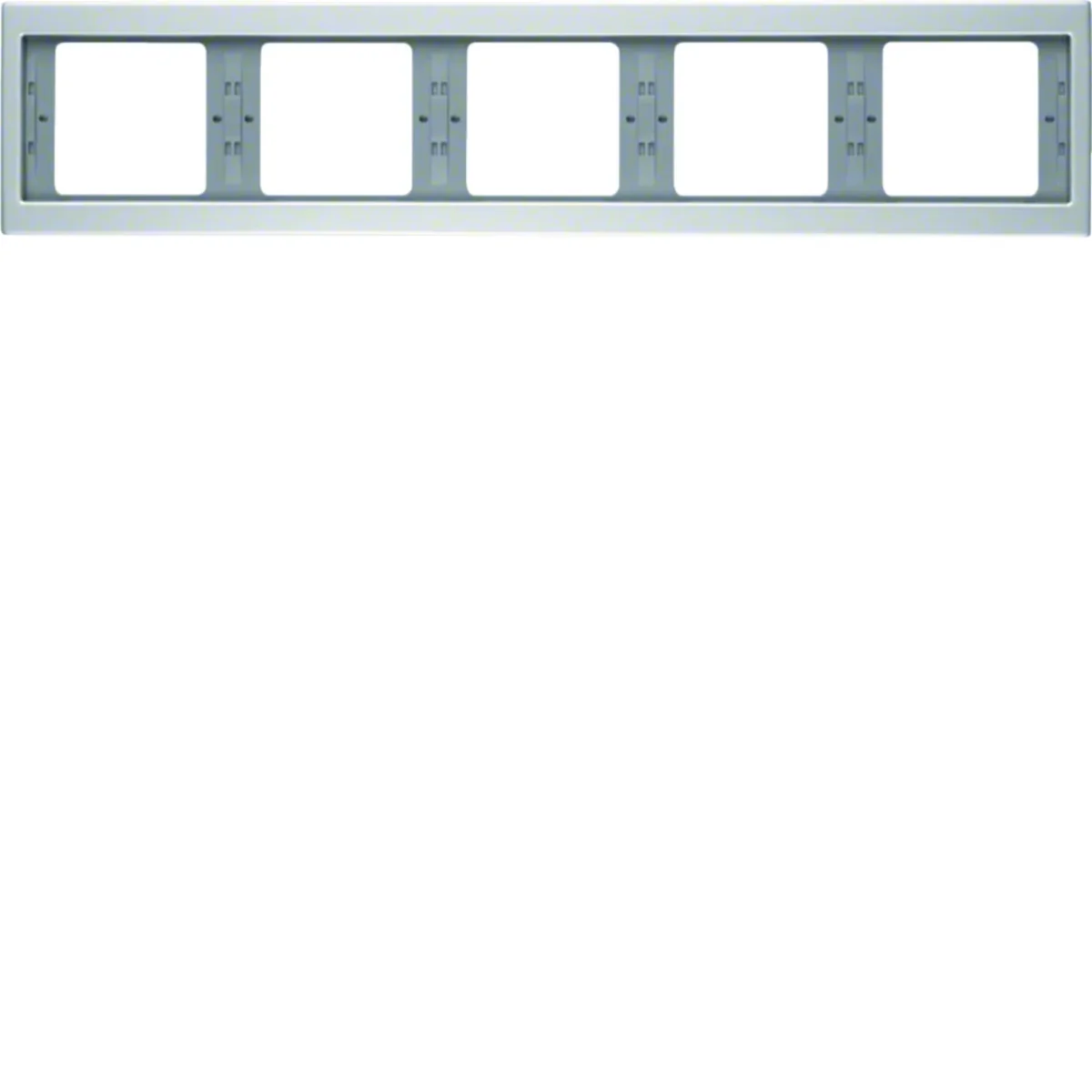 Ramka pięciokrotna pozioma aluminium 13937003 - obrazek 1