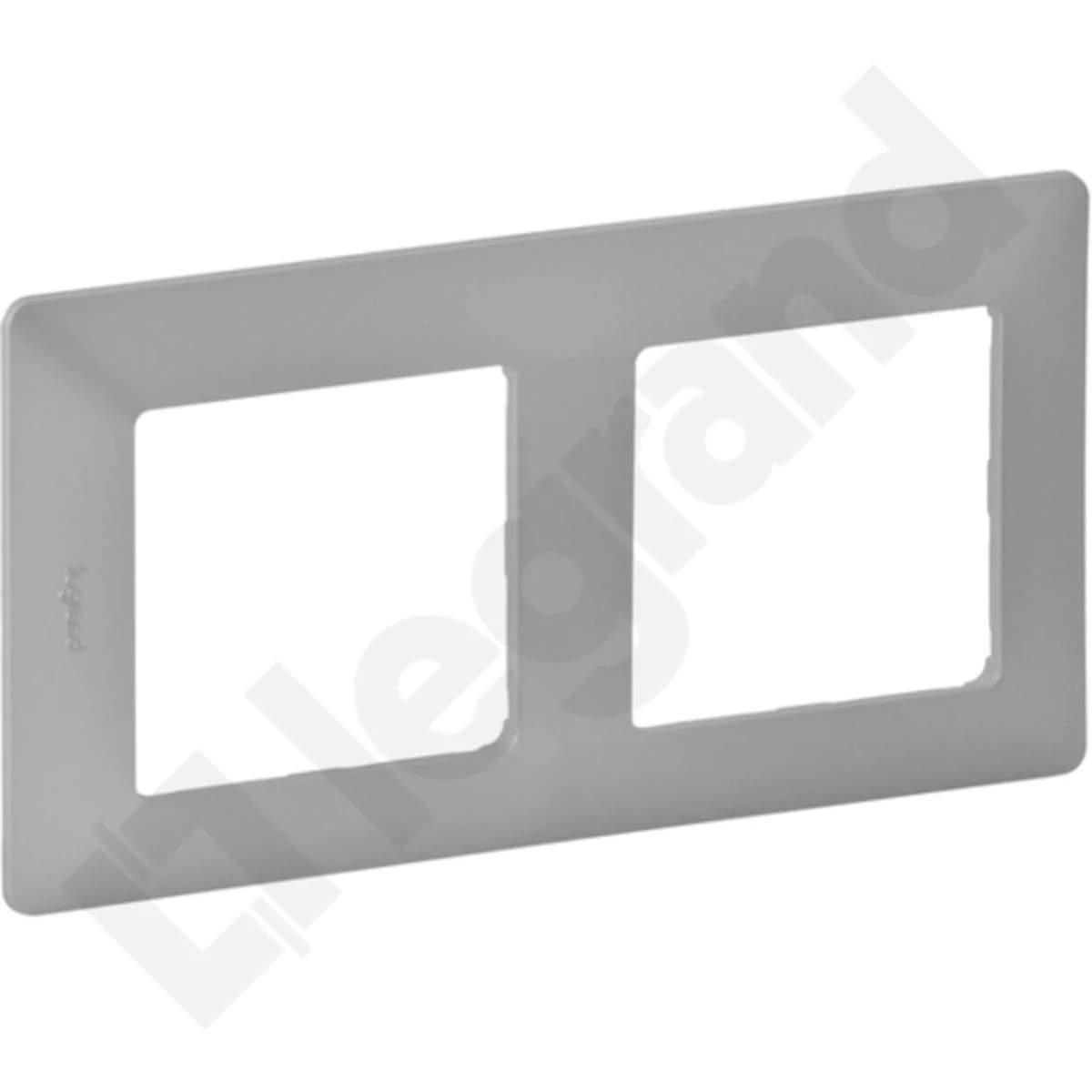 Ramka podwójna VALENA LIFE aluminium 754132 - obrazek 1