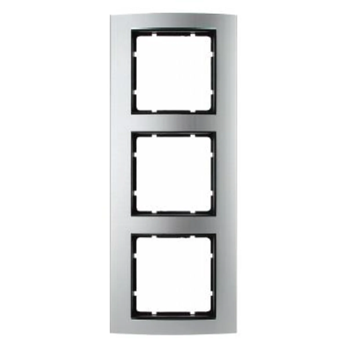 Ramka trzykrotna aluminiowe/antracyt 10133004 - obrazek 1