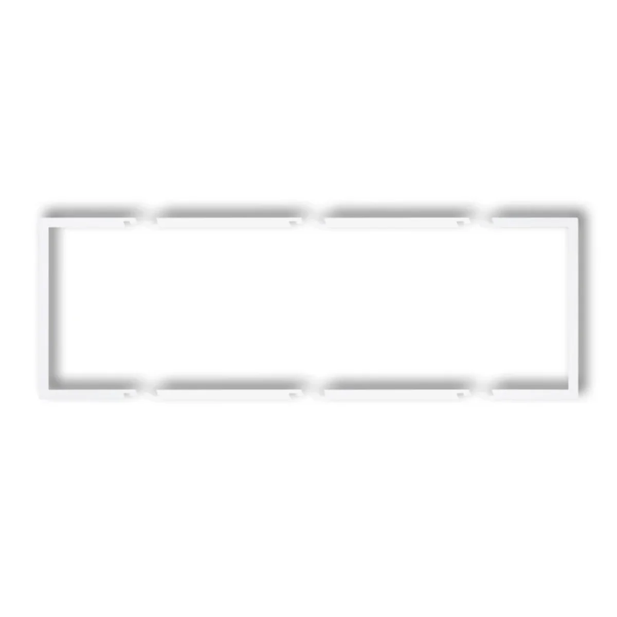 Ramka wypełniająca potrójna serii DECO, biały, IP 20 DRW-3 - obrazek 1